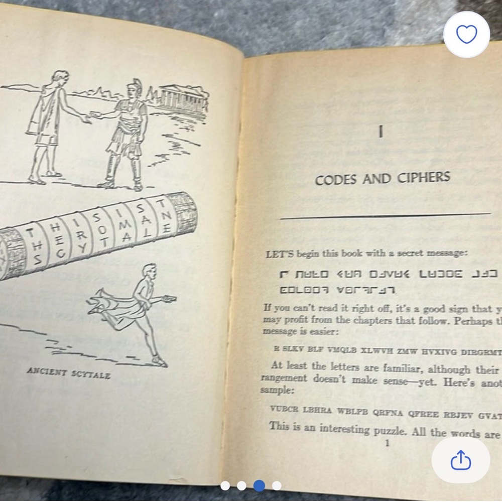 Codes & Secret Writing Book - Picture 3 of 4